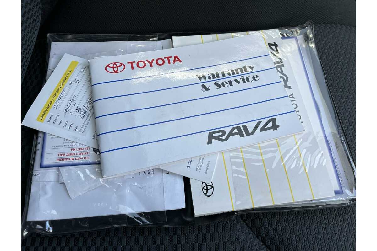 2012 Toyota RAV4 Cruiser 4x2 ACA38R MY12