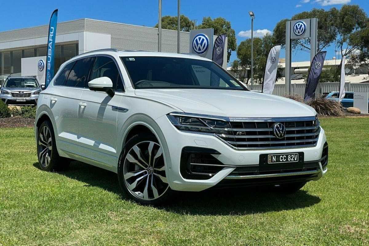 2020 VOLKSWAGEN TOUAREG V8 TDI RLine CR Orange NSW