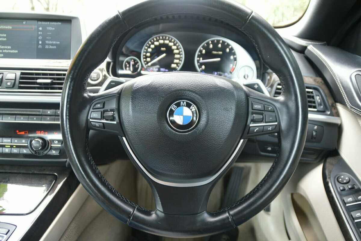 2012 BMW 6 Series 650i Steptronic F12 MY0712