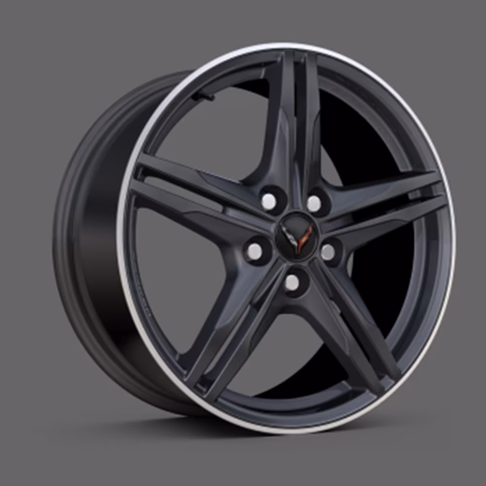 Satin Graphite forged-aluminum wheels