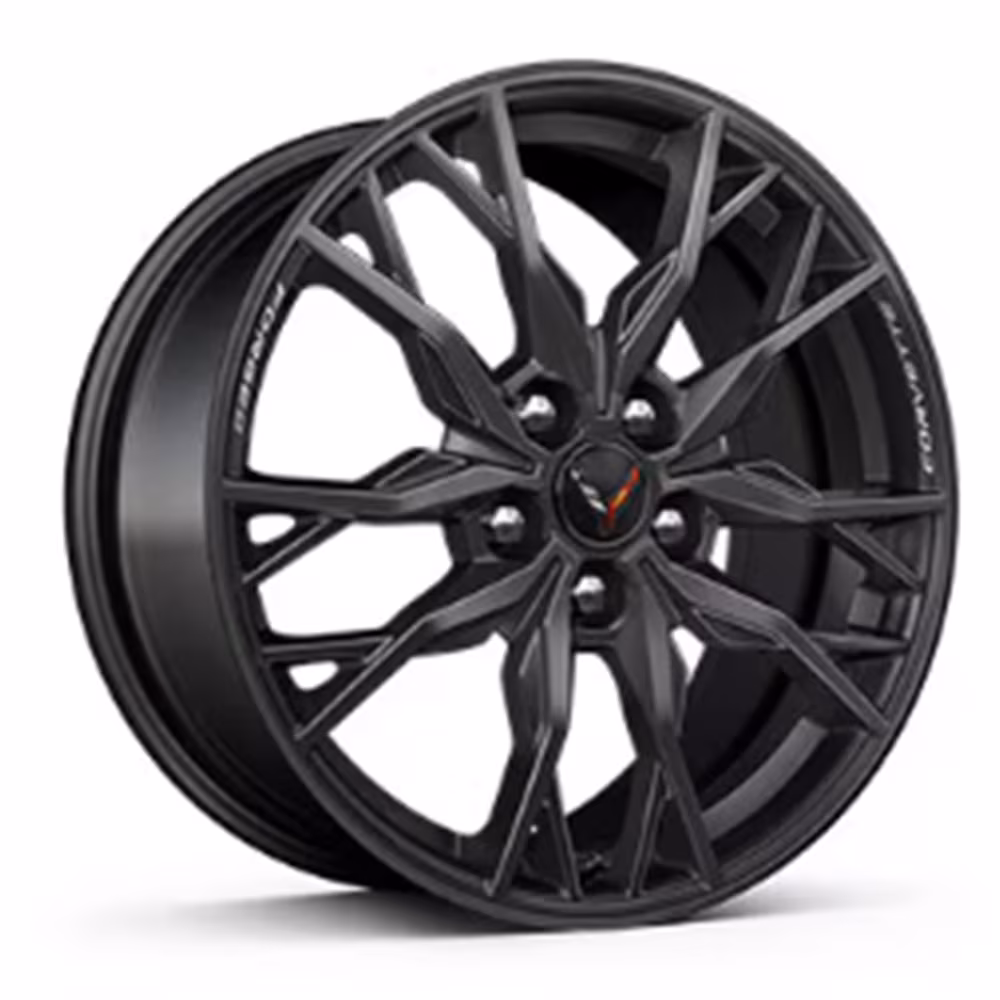 Gloss Black Forged Aluminium Wheels