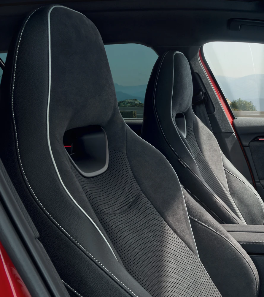 Seats created for comfort at any speed