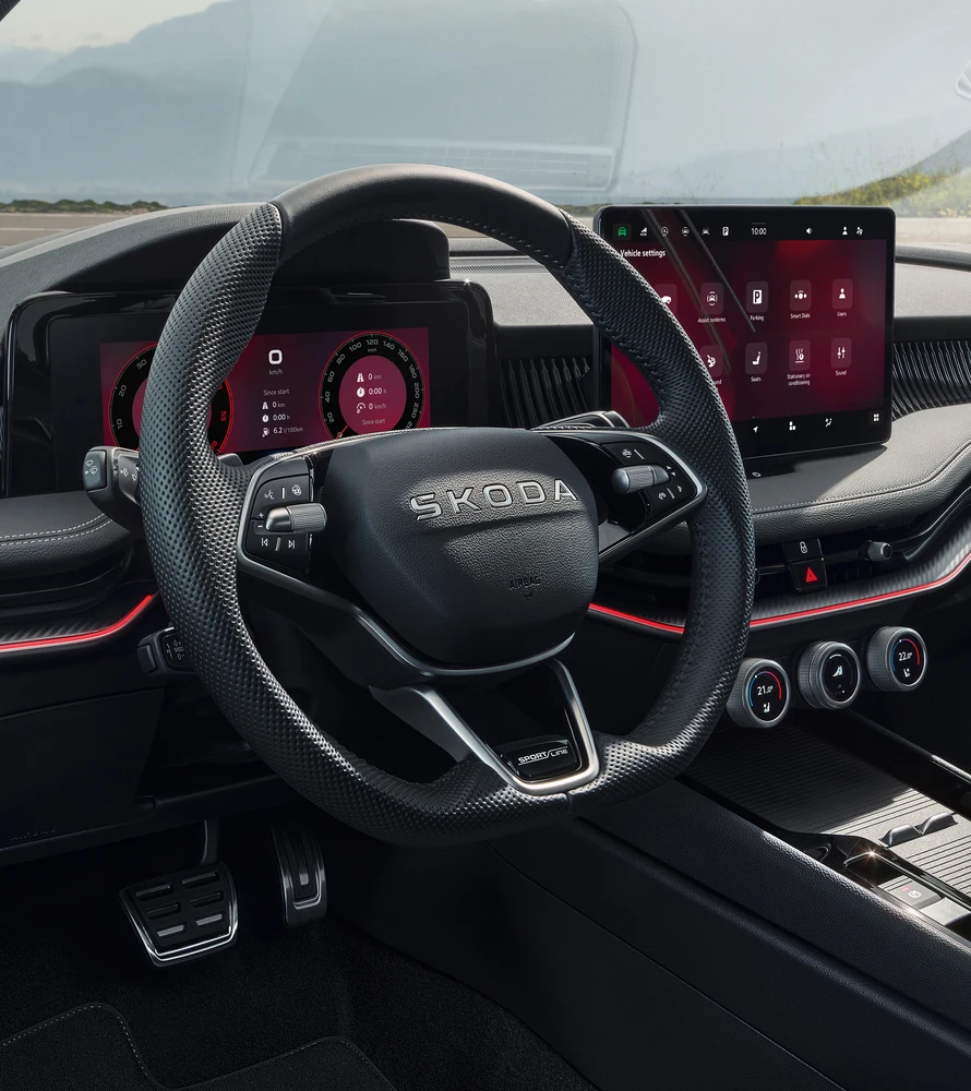 Master the road with sport steering