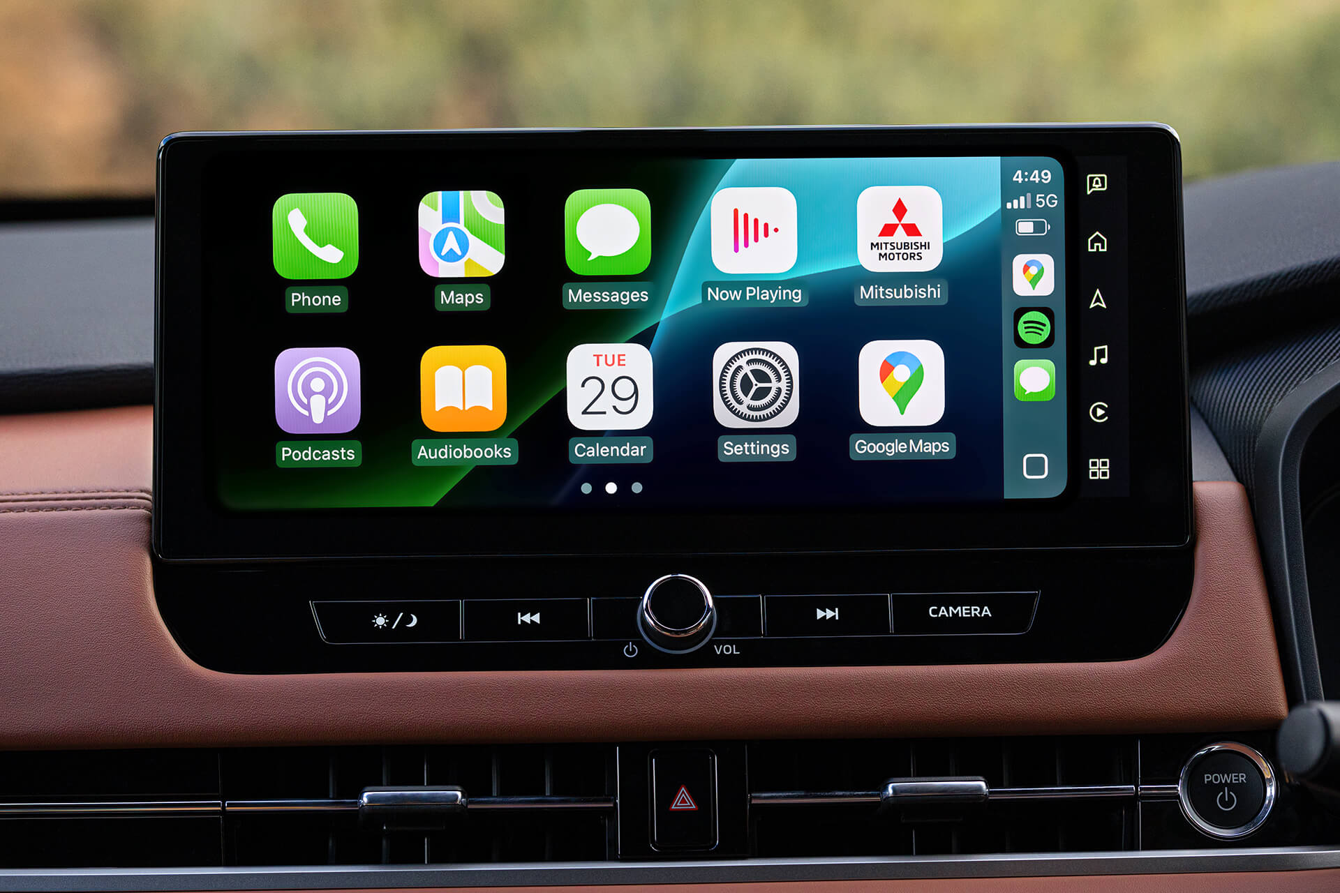 12.3'' Infotainment display