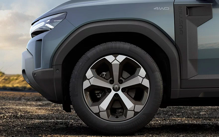 up to 212mm of ground clearance and approach angle of 31° and departure angle of 36°.