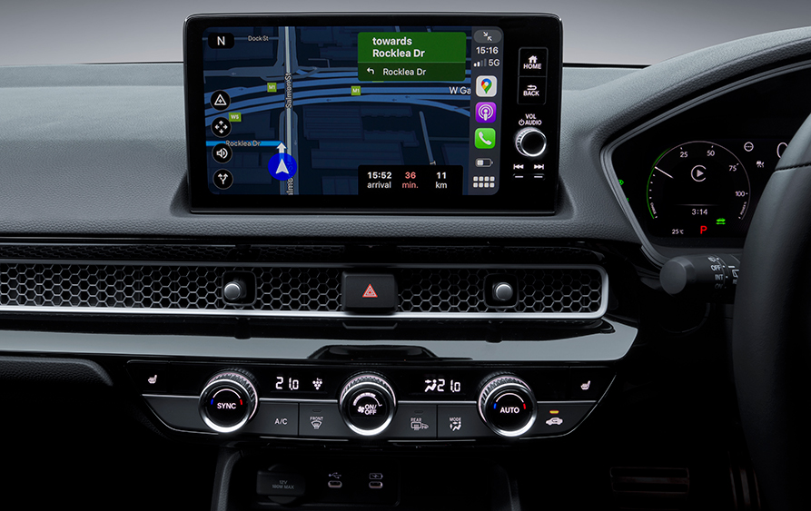 Next-Gen Honda Connect with Google built-in