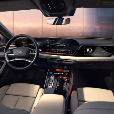  Futuristic sense of space.