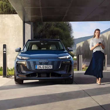 Visibly Audi. Visibly electric.