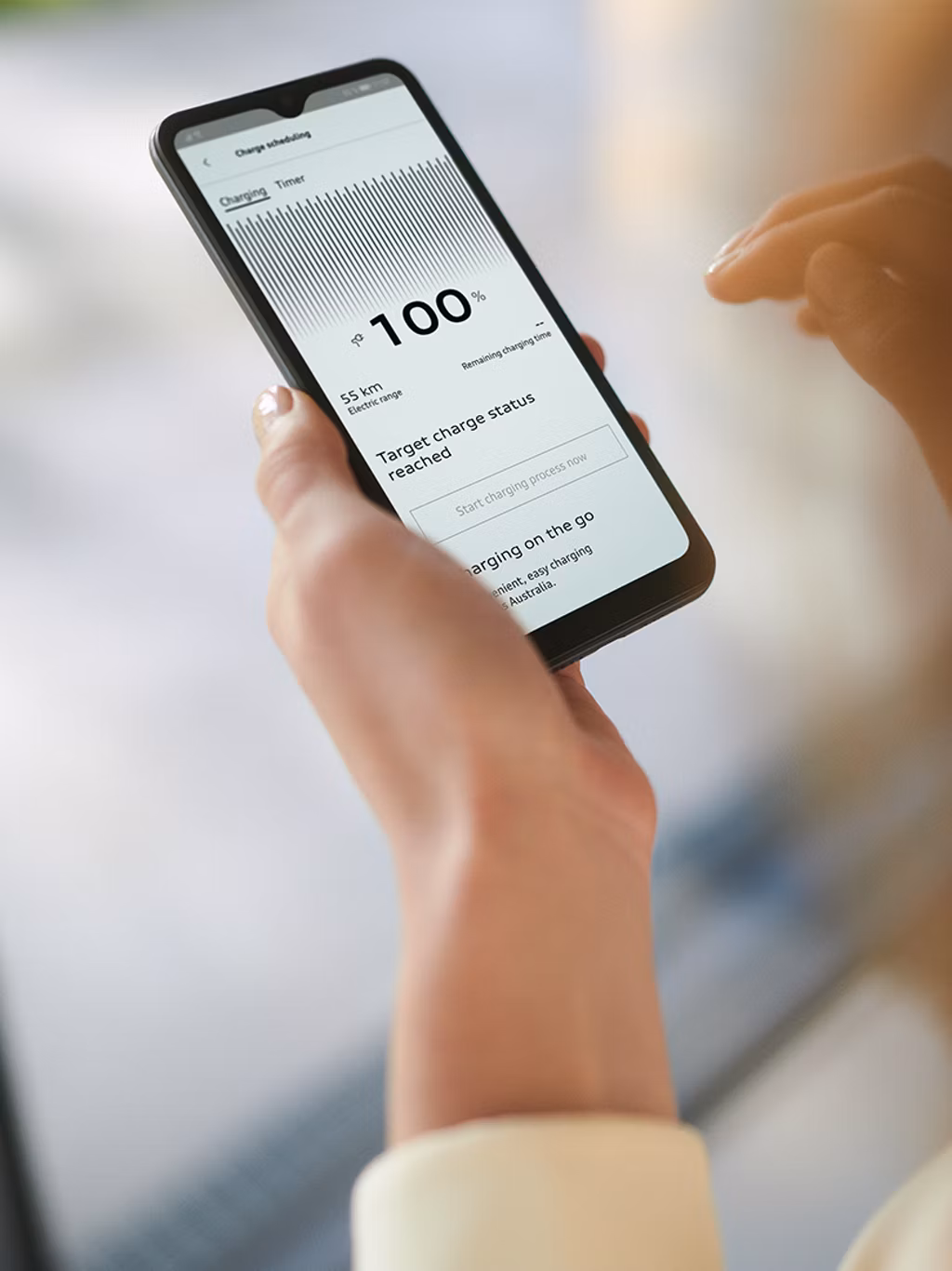 At your fingertips: