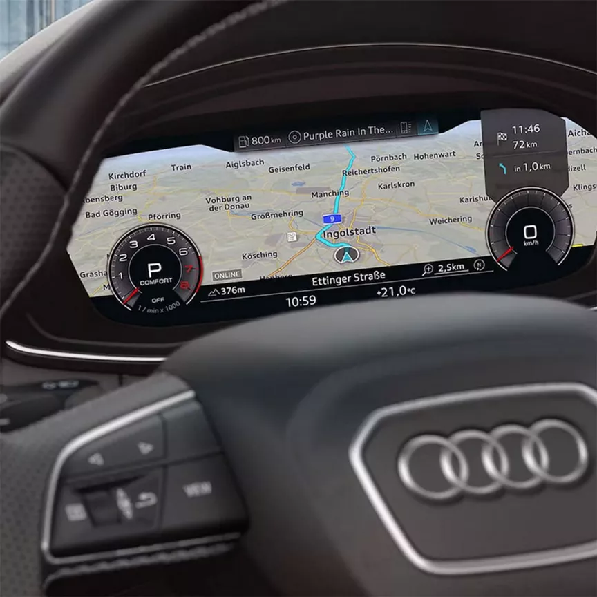 Audi virtual cockpit plus