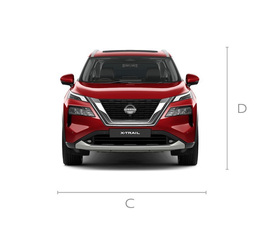 DIMENSIONS 2/2X-TRAIL