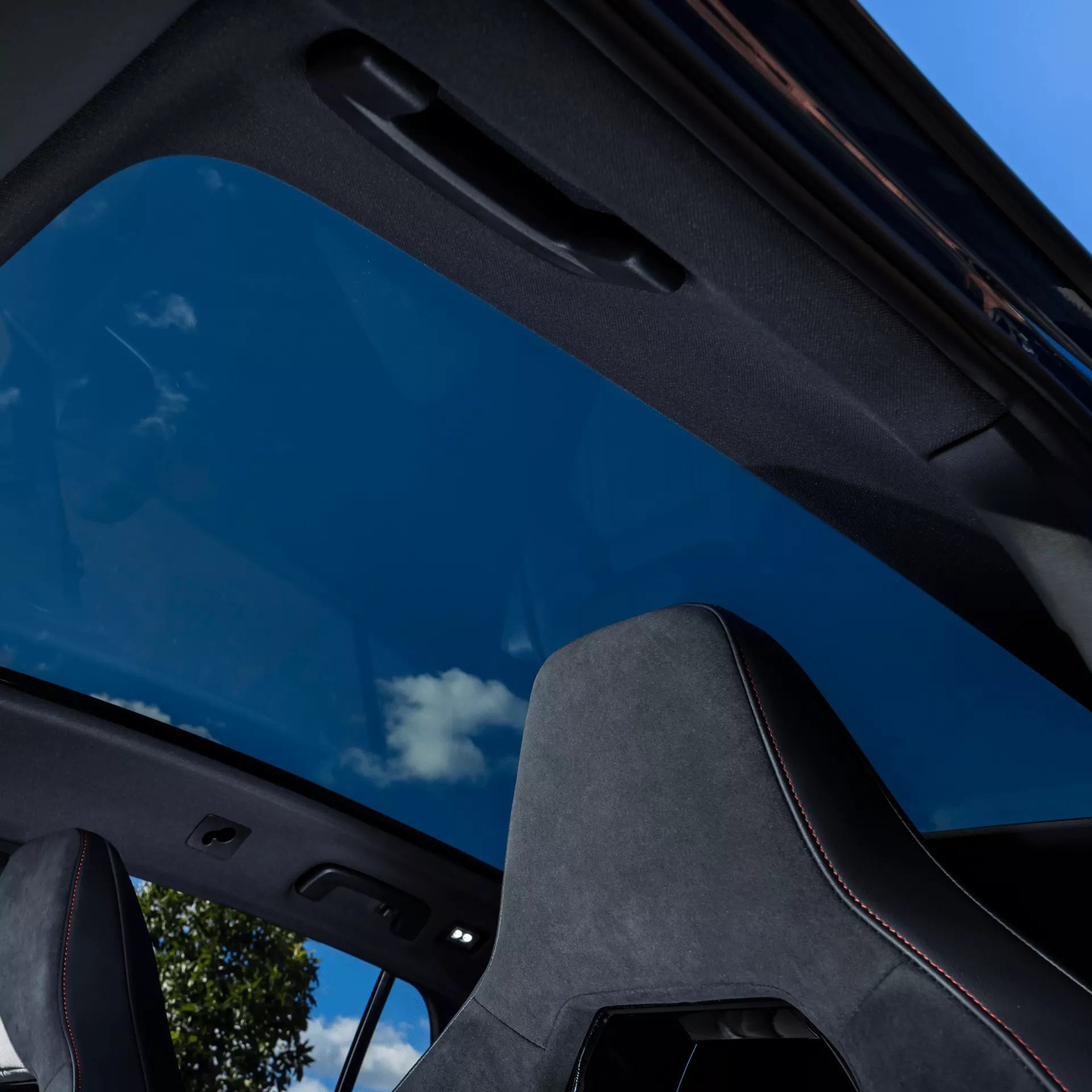 “I see skies of blue…”