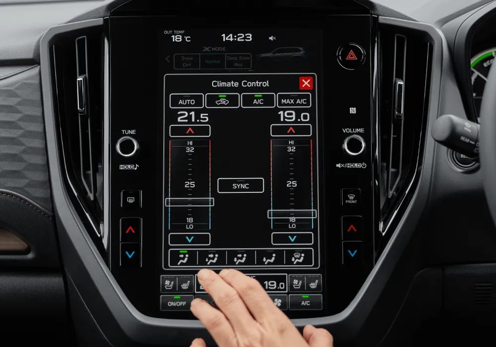Dual-zone climate control: your comfort, your way
