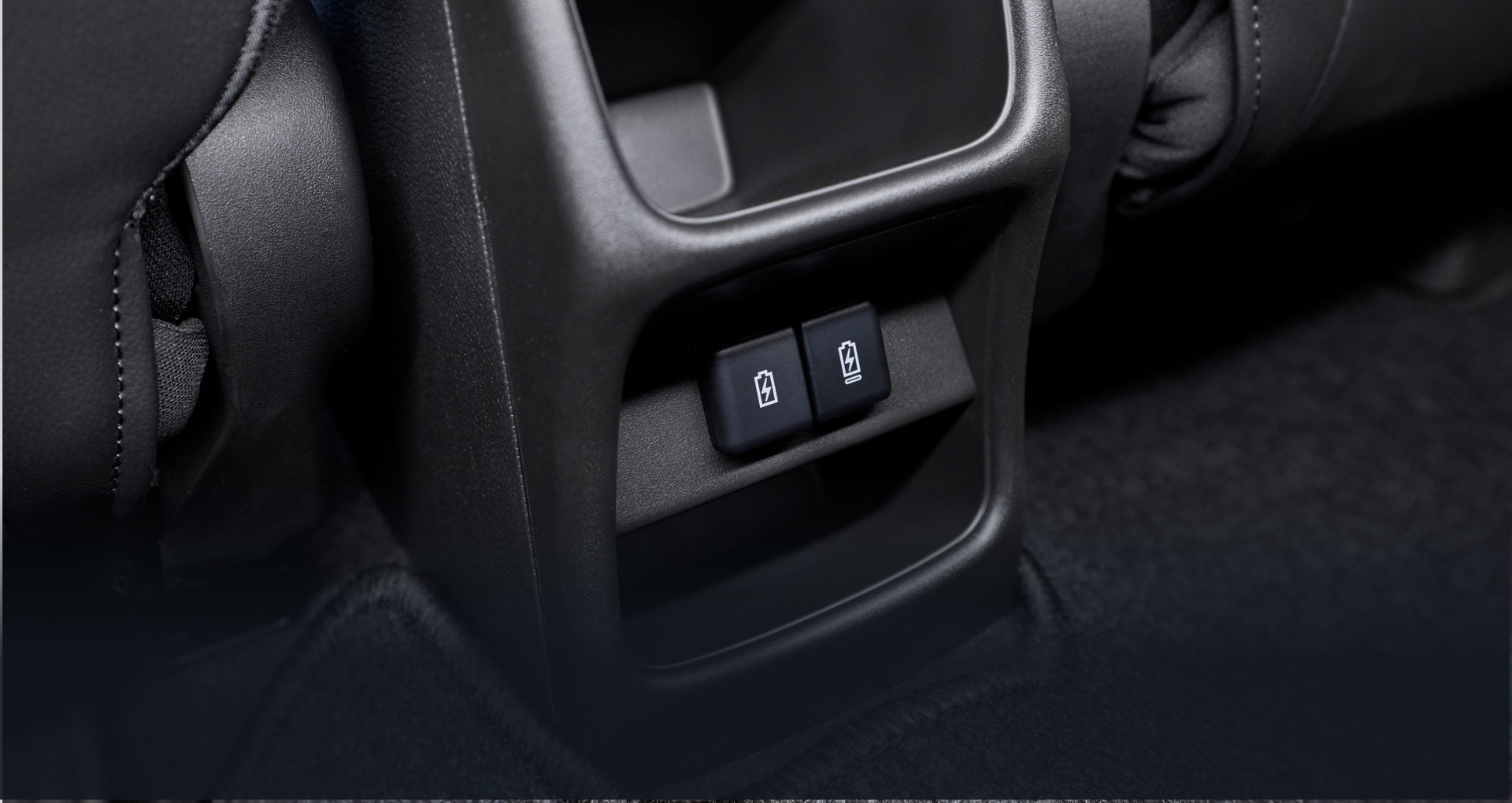 Rear USB sockets