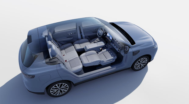 Fully reclinable seats A place to rest, whenever you need it.