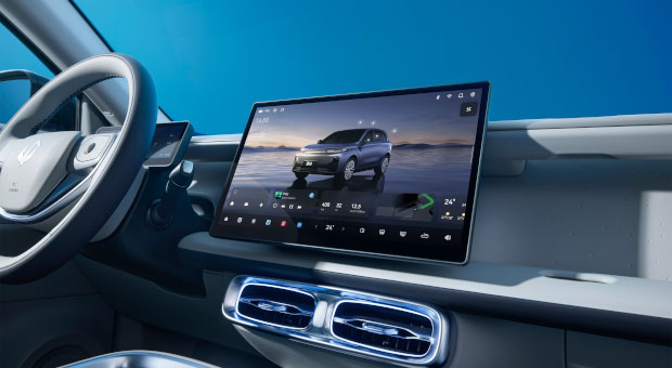14.6'' 2.5K floating central console A modern interface for smooth driving.