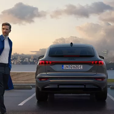 Distinctly sporty rear