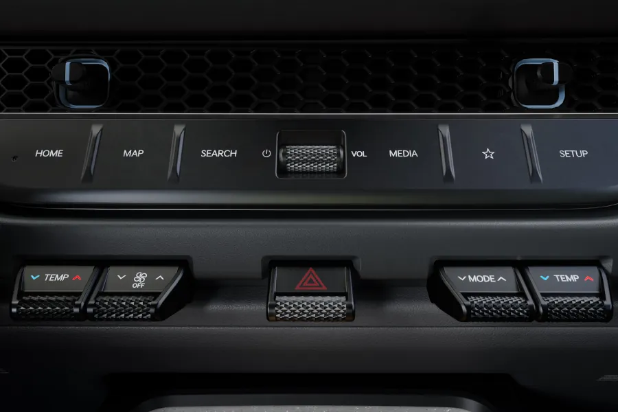 Dual zone climate control
