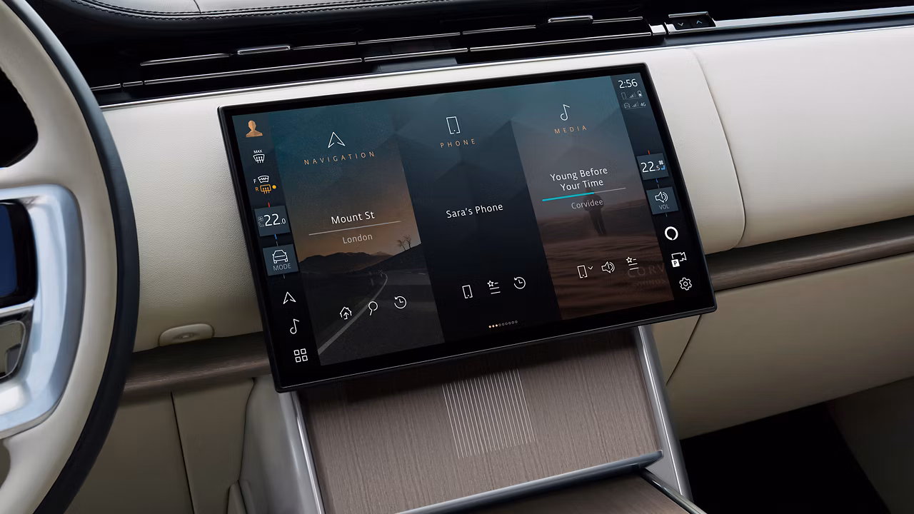 13.1-INCH TOUCHSCREEN