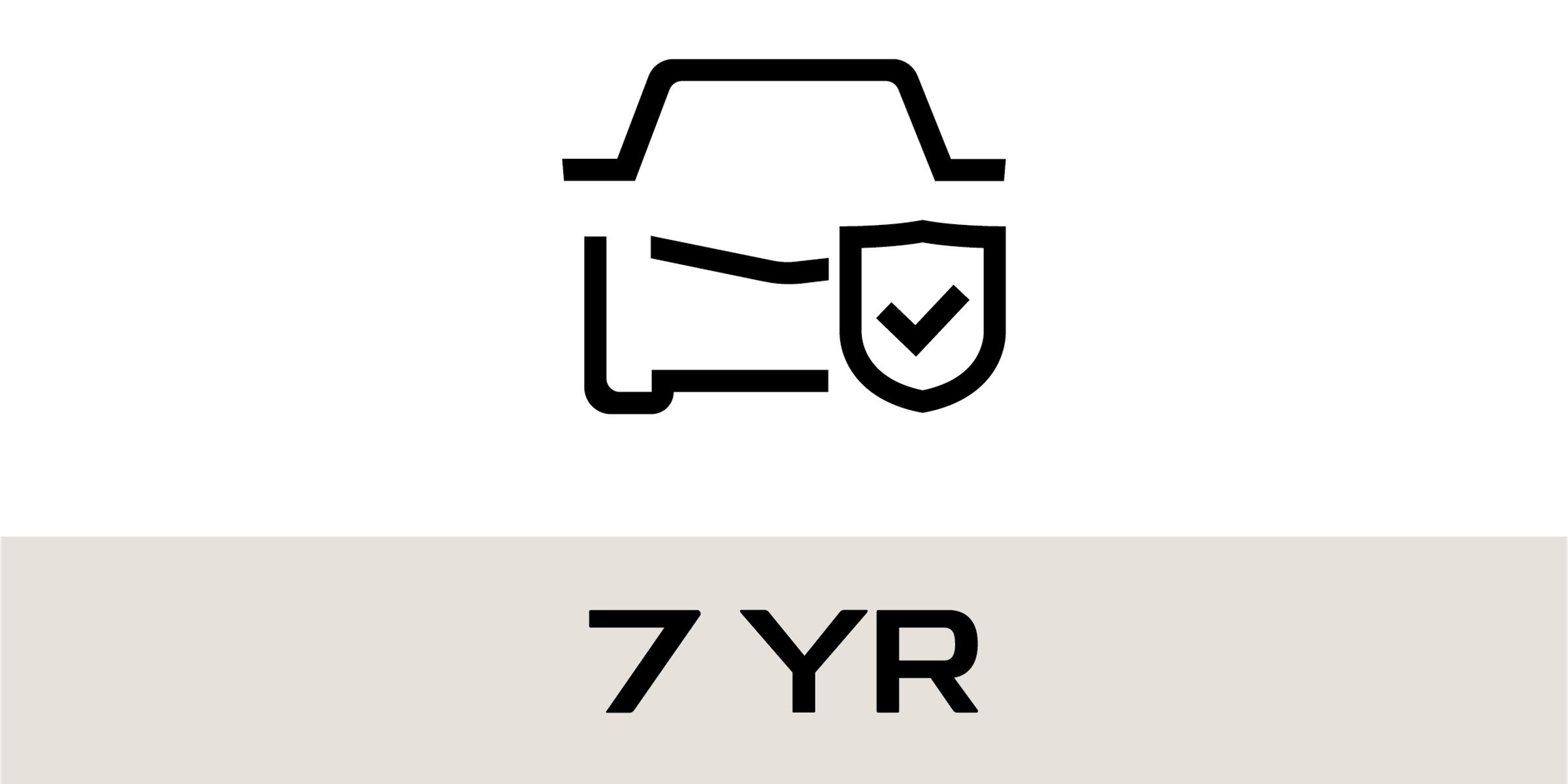 7 Year Unlimited KM Vehicle Warranty^