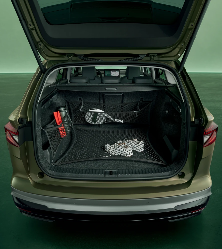Generous luggage compartment