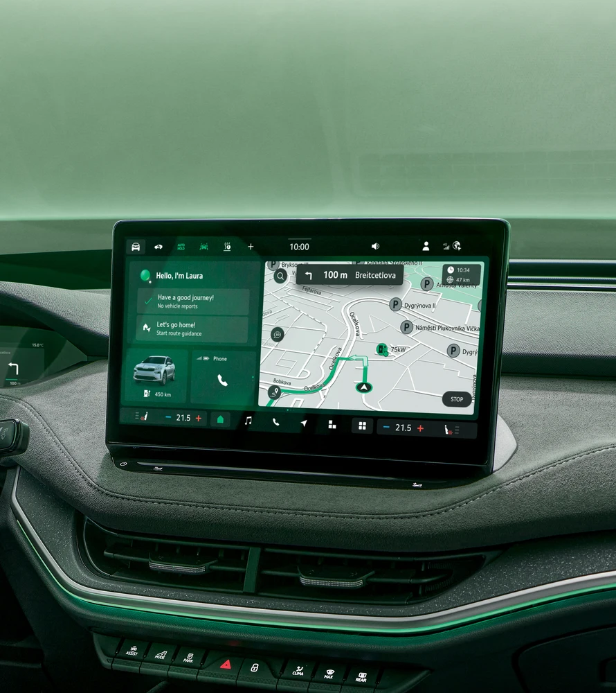 State-of-the-art infotainment system
