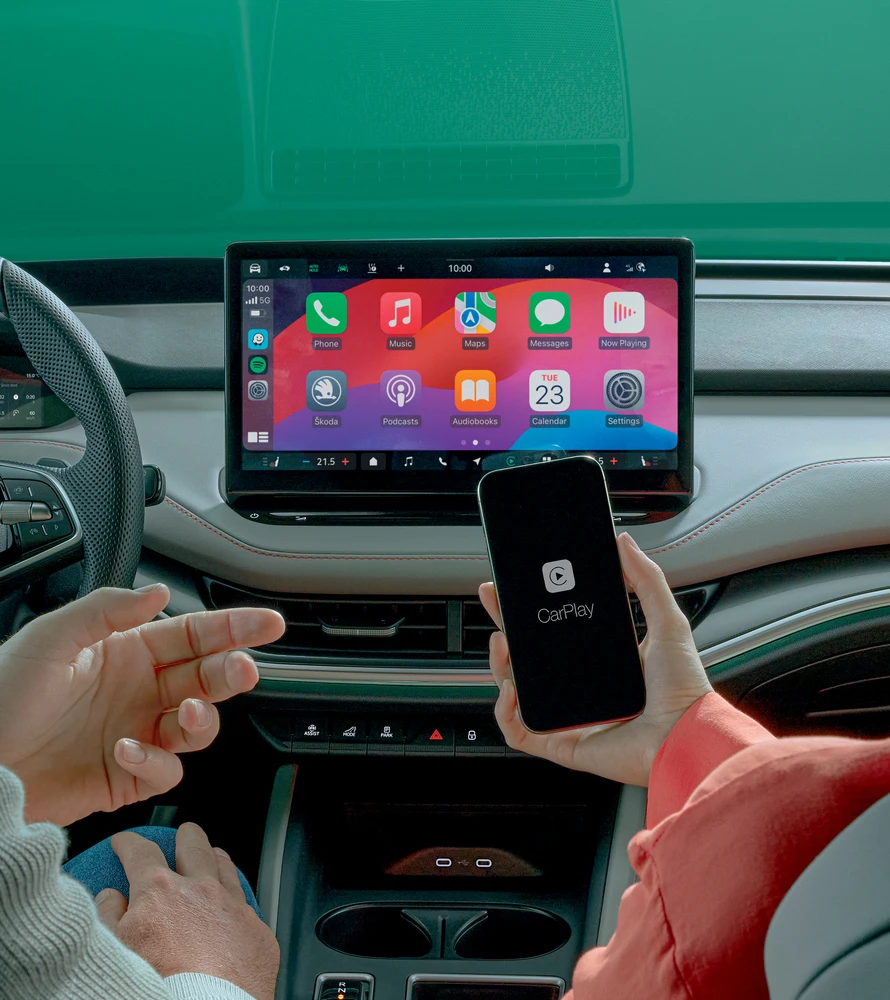 Škoda Elroq connectivity SmartLink