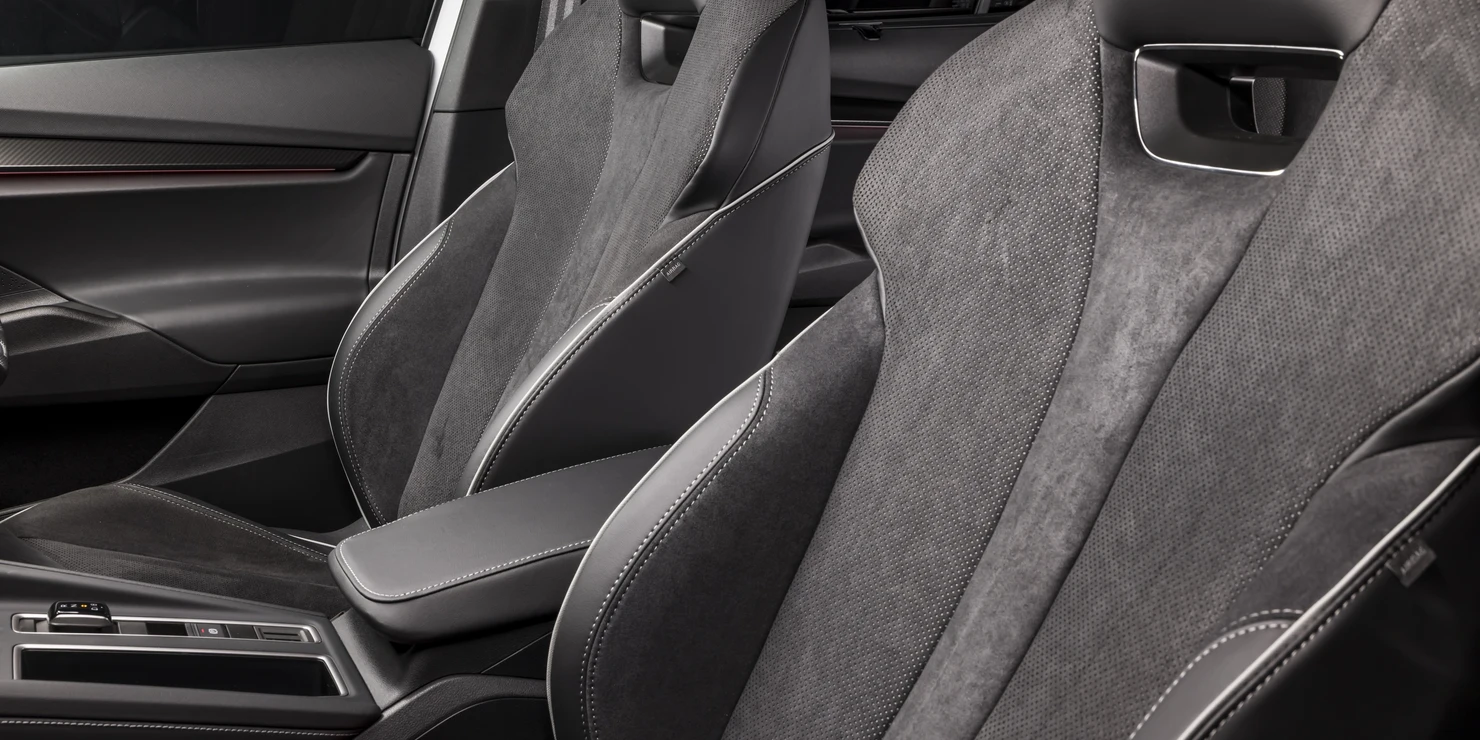 Black sports seats