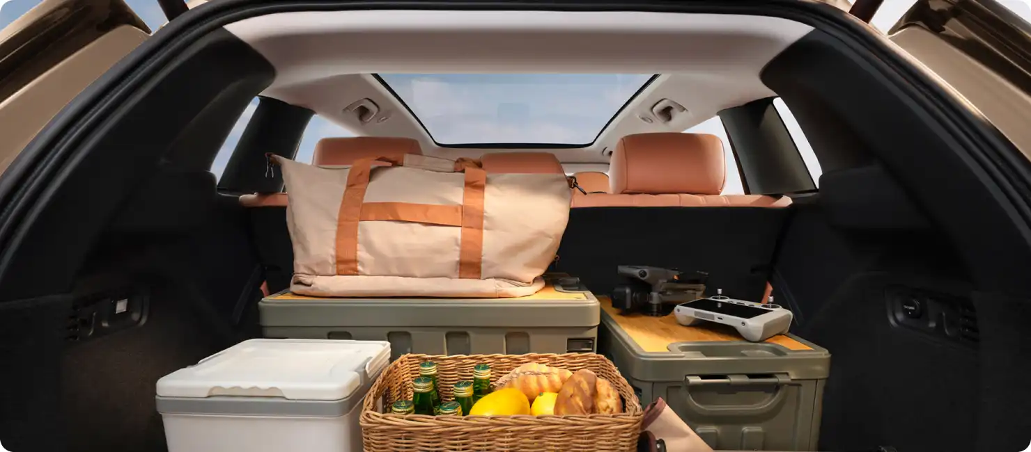 Spacious Storage Space