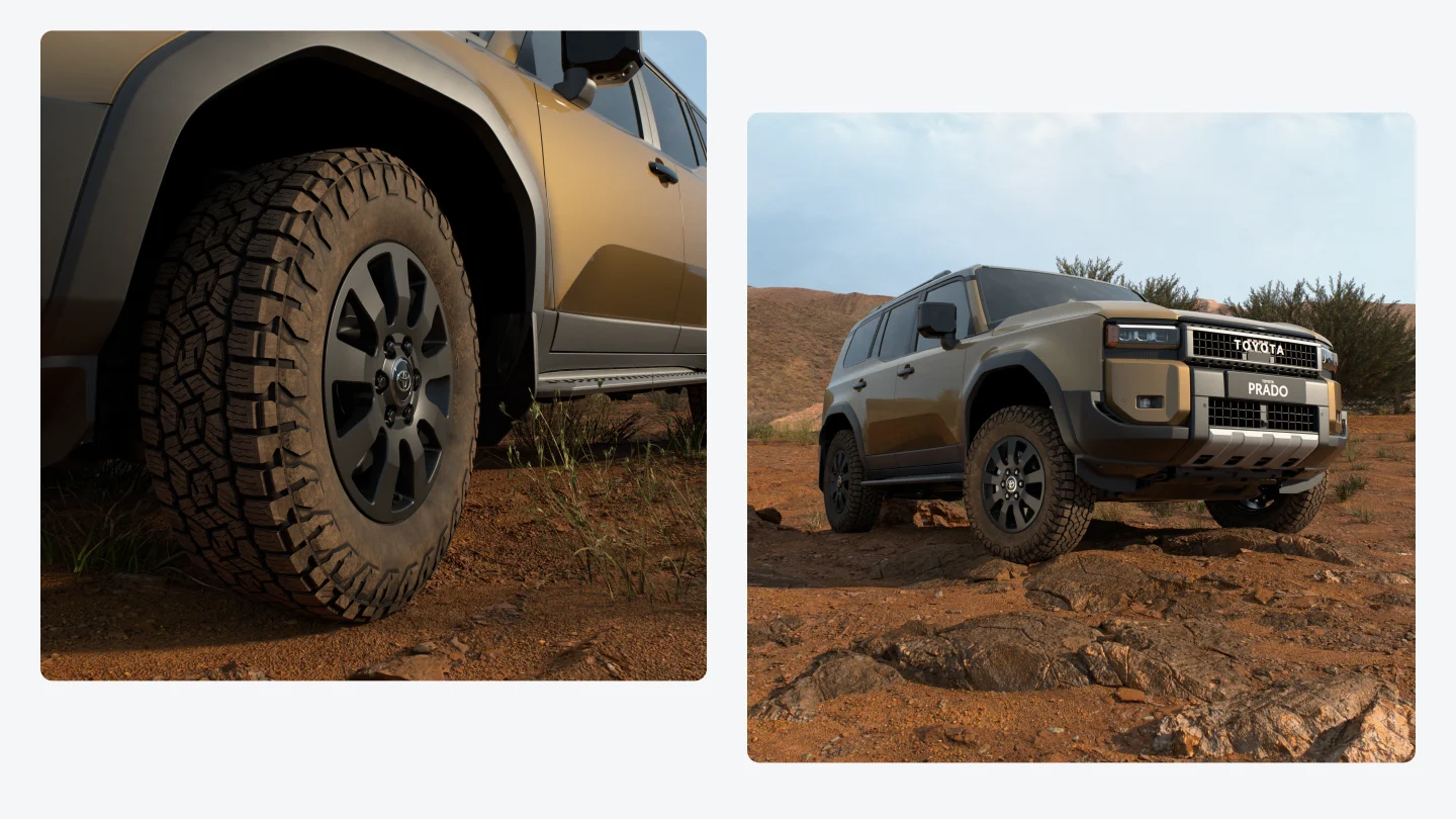 Stay on track Off-road to impress