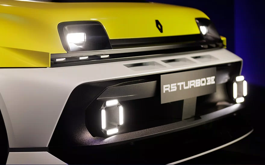 a modern take on Renault 5 Turbo