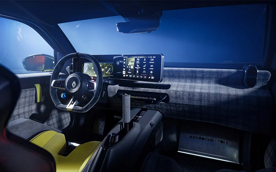 electric driving and real-time navigation with Google Maps1