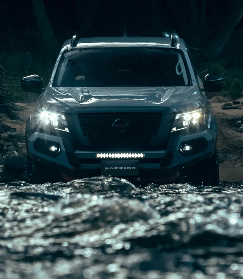 BULLBAR WITH LED LIGHT BAR