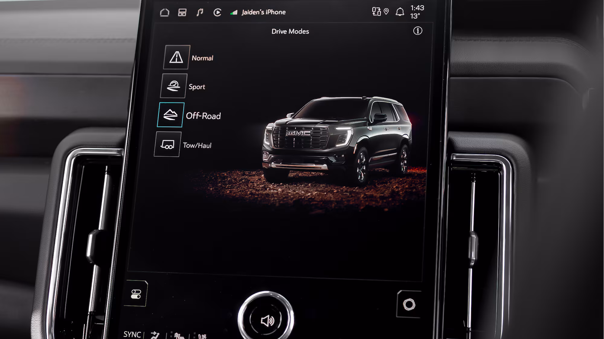 PREMIUM GMC INFOTAINMENT SYSTEM