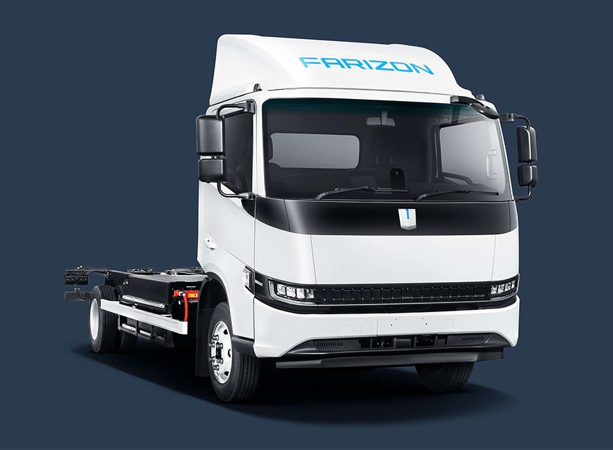 Built on an EV-first platform with cab-over layout