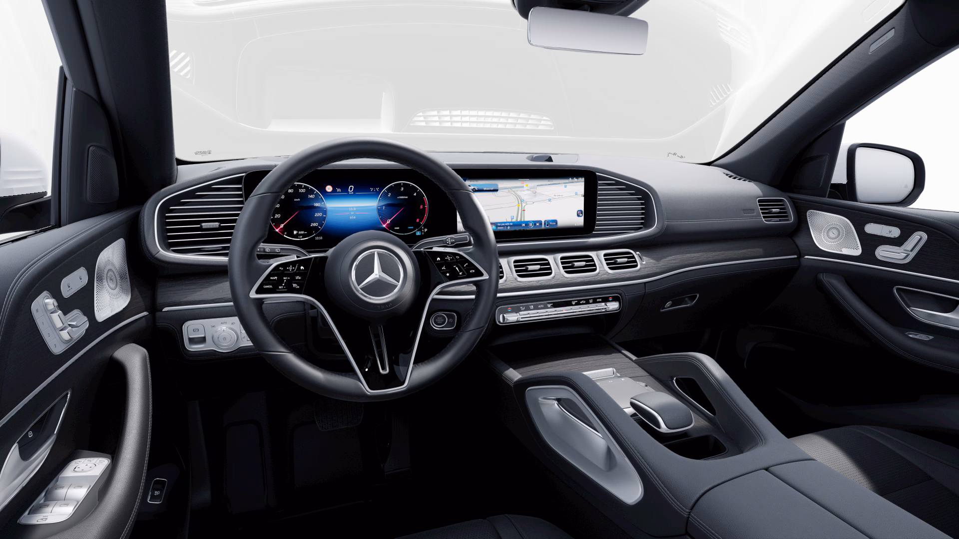 Interior of the GLE.