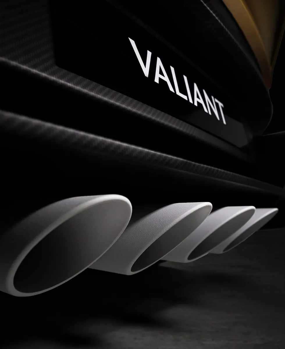 Zircotec ceramic-coated quad titanium exhausts