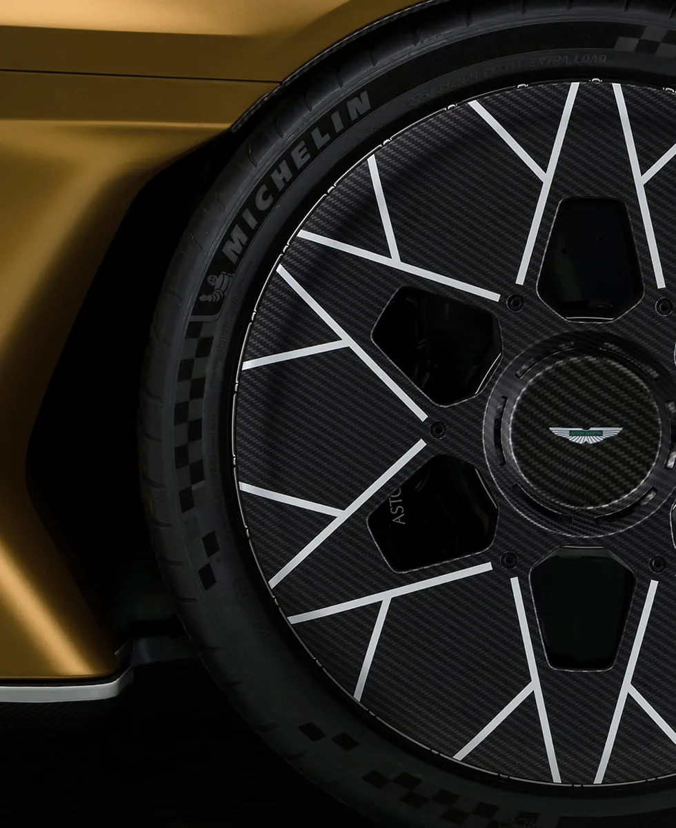 Menace, mounted on magnesium wheels