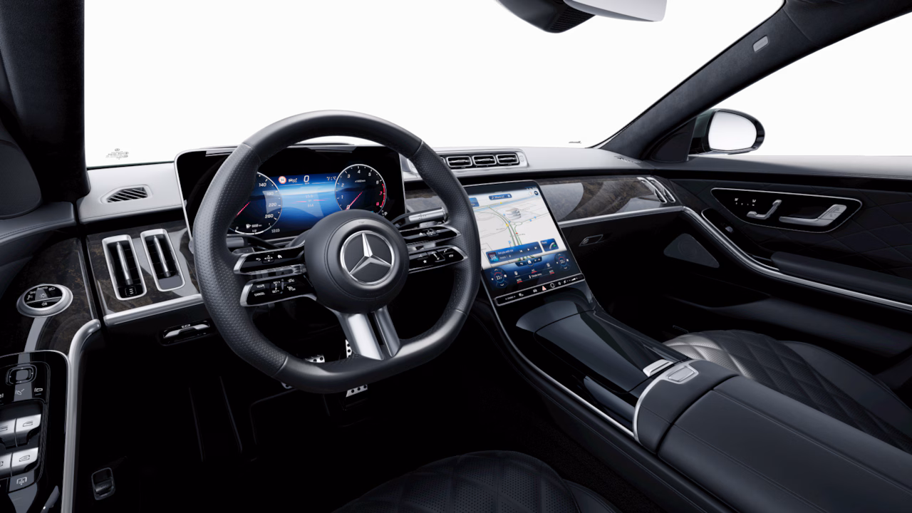 Interior of the S-Class Long.