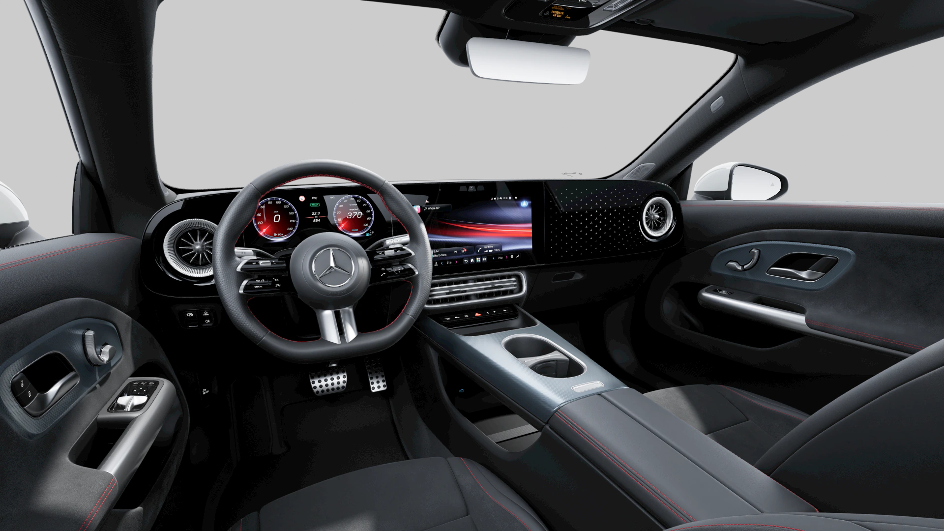 Interior of the CLA.