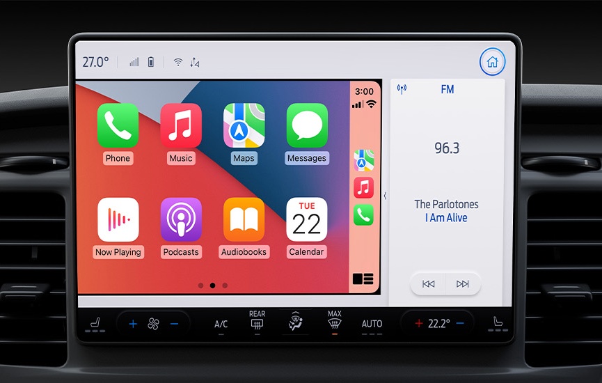 Apple CarPlayTM & Android AutoTM