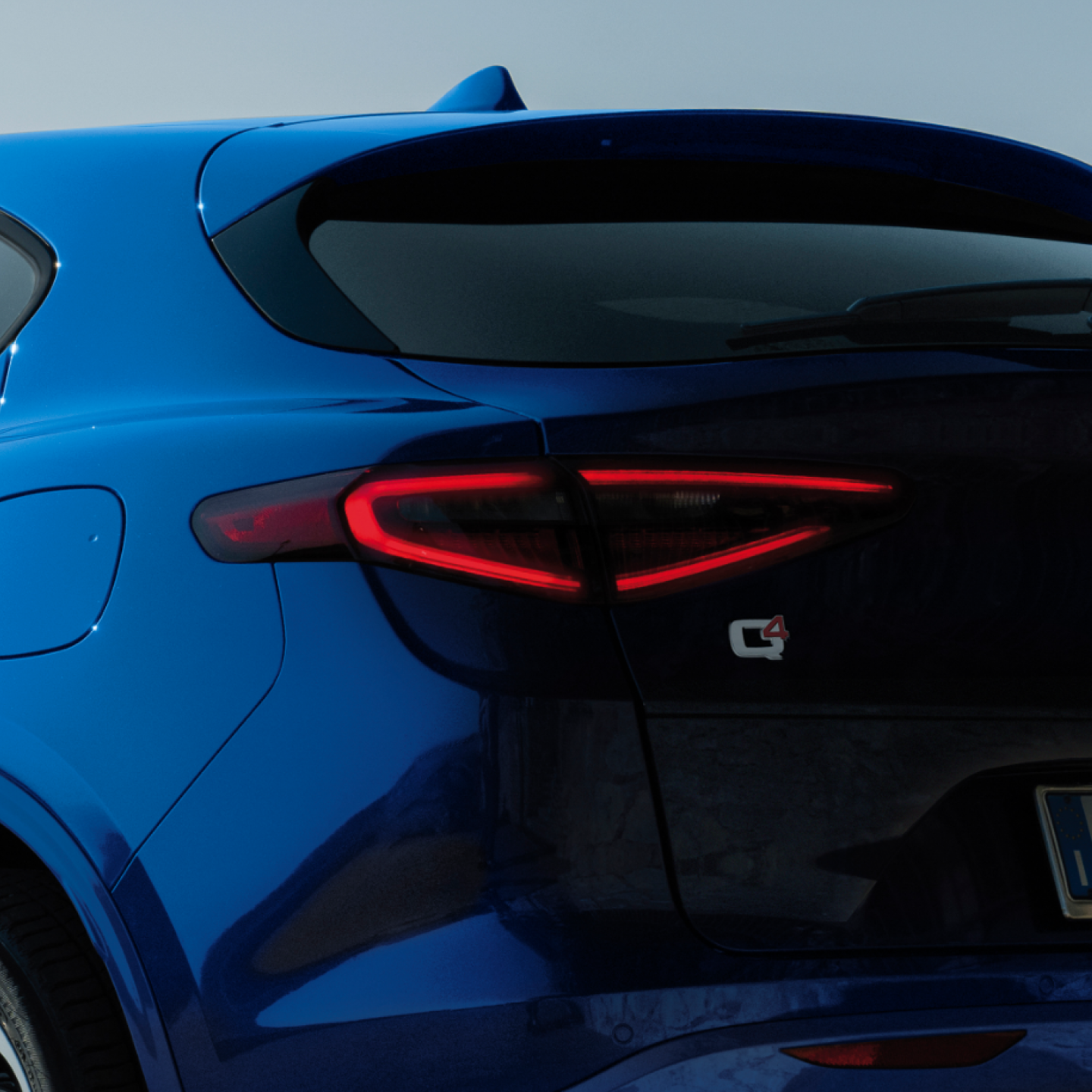 Rear lights with unmistakable LED signature