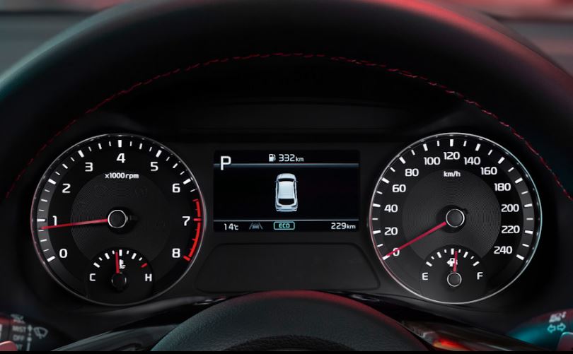 Connect with tech Supervision instrument cluster