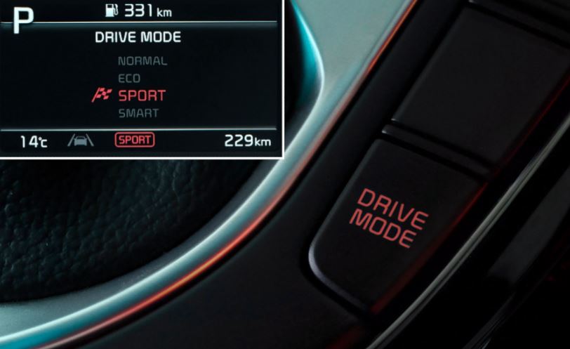 Tuned to perfection Drive Mode System