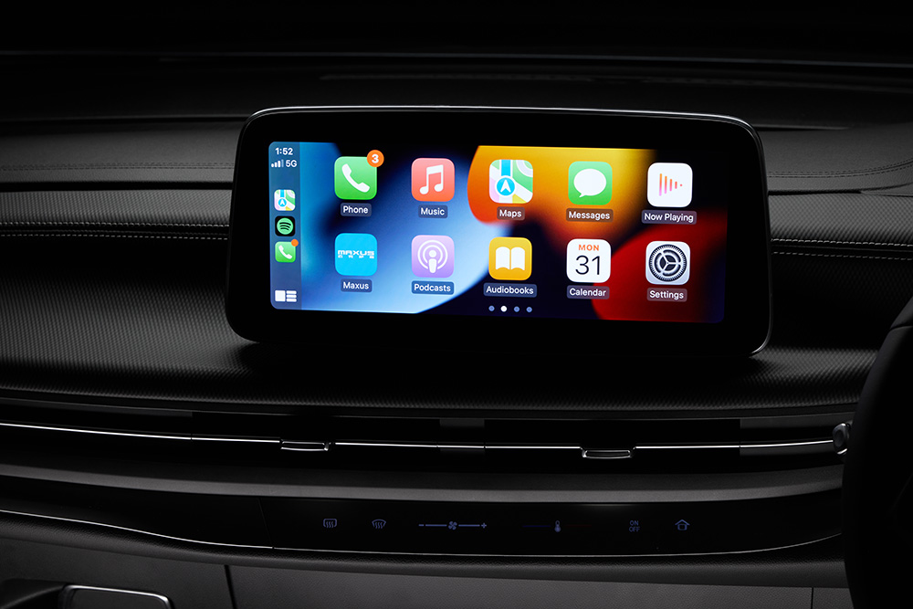 12.3" Infotainment with Apple CarPlay® and Smartphone Connectivity