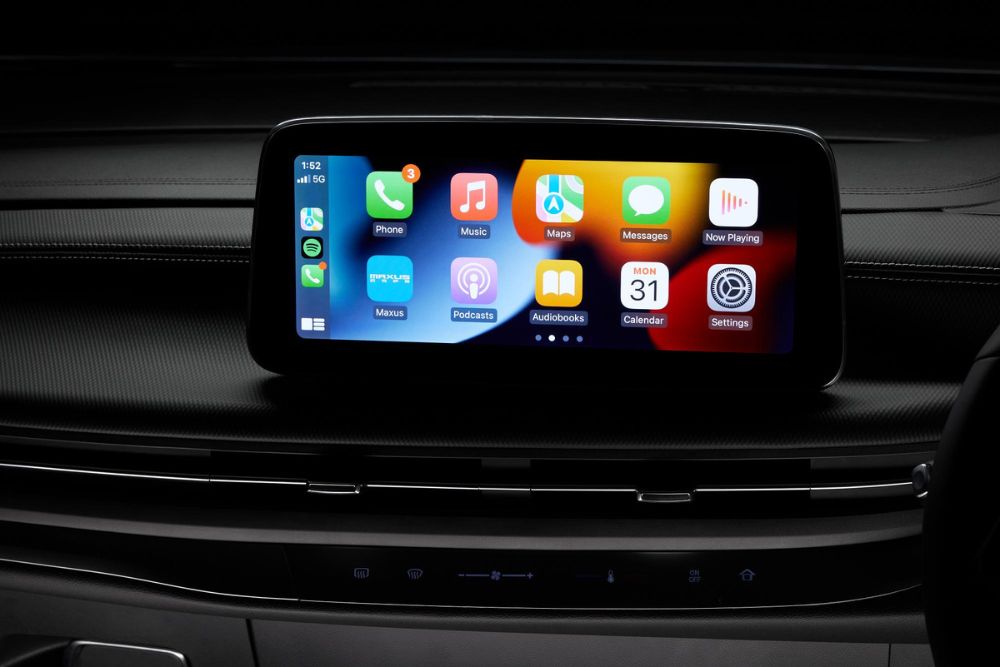 12.3" Infotainment with Apple CarPlay® & Smartphone Connectivity