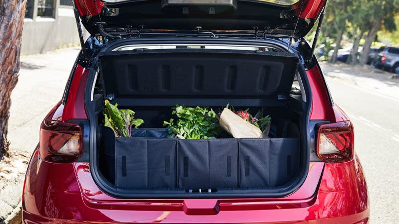 Ample cargo space.