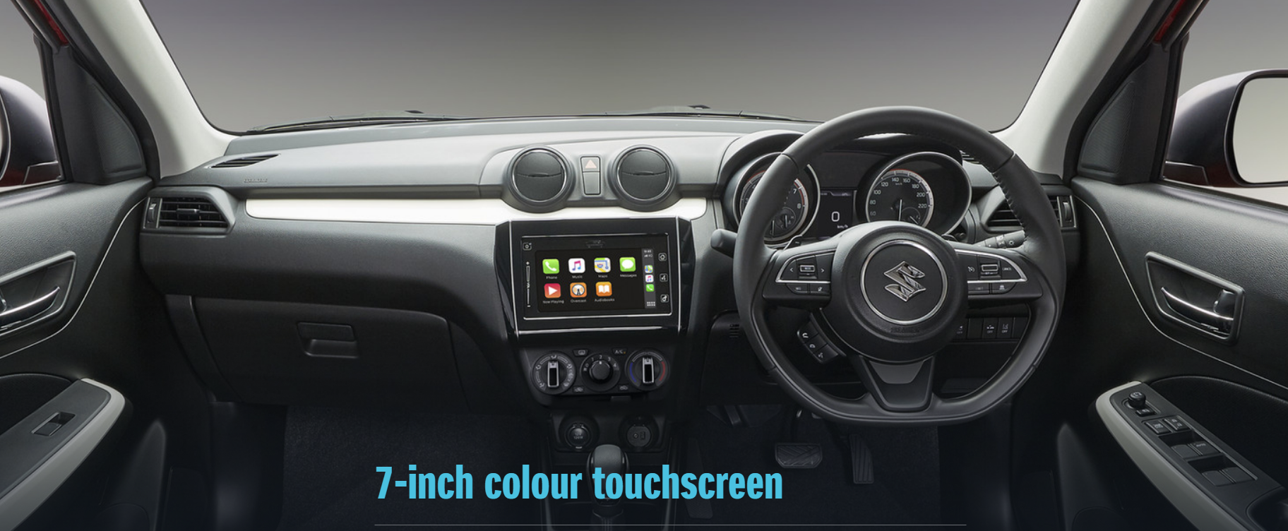 7-inch colour touchscreen