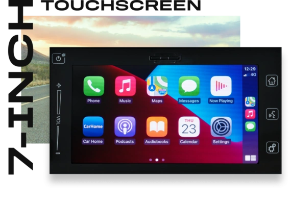 INFOTAINMENT 7" touchscreen with Apple CarPlay® and Android Auto™