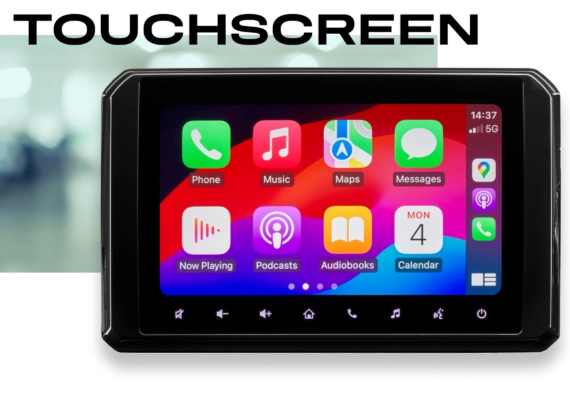 SMART TECH Touchscreen with Apple CarPlay® and Android Auto™